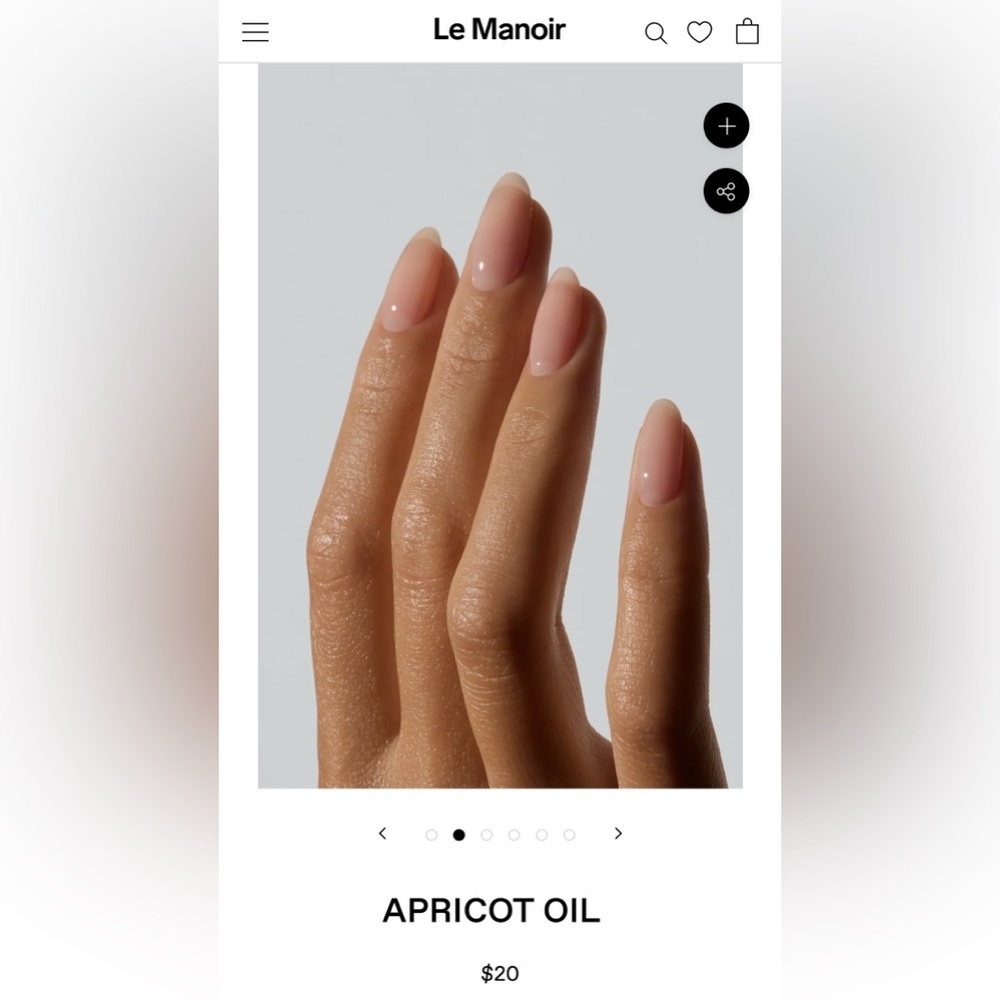 New in Bottle - Apricot Oil - Gelcare Le Manoir Gel Polish